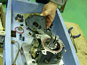 11)ローター軸露出